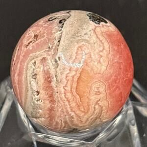 Beautiful Mini Rhodochrosite Sphere